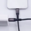 Telforceone Maxlife MXUC-11 magnetinis kabelis USB-C - Lightning 1,0 m 27W juodas nylon