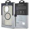 Mercedes MEHMP16X23HUOSK Apple iPhone 16 Pro Max 6.9" dėklas telefonui sidabro spalvos Ring MagSafe