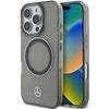 Mercedes MEHMP16X23HUOSK Apple iPhone 16 Pro Max 6.9" dėklas telefonui sidabro spalvos Ring MagSafe