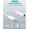 Mocco 3.5 mm to Lightning Audio Adapteris for Apple