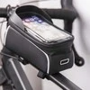 Mocco Atsparus vandeniui bike frame bag with shielded phone holder