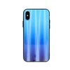 „Mocco Aurora“ stiklinis dėklas, skirtas Apple iPhone 7 / 8 / SE 2020, Mėlyna