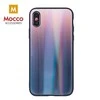 „Mocco Aurora“ stiklinis silikoninis dėklas, skirtas Apple iPhone XS Max, rudas - Juodas