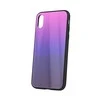 Dėklas Mocco Aurora Glass Silicone Back Case for Apple iPhone 6 Plus / 6S Plus Rožinė - Juodas