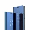 Mocco Clear View Cover atverčiamas dėklas skirtas Samsung Galaxy S23, mėlynas
