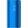 Mocco Clear View Cover atverčiamas dėklas skirtas Samsung Galaxy S23, mėlynas