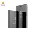 Mocco Clear View atverčiamas dėklas skirtas Samsung Galaxy A42 5G, juodas
