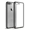Mocco Electro Jelly Silikoninis dėklas for Apple iPhone 6 / 6S Transparent - Juodas