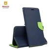 Mocco Fancy atverčiamas dėklas skirtas Apple iPhone 12 / iPhone 12 Pro, mėlynas/žalias