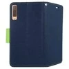Mocco Fancy atverčiamas dėklas skirtas Apple iPhone 12 / iPhone 12 Pro, mėlynas/žalias