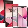 „Mocco Full Glue Signature Edition“ grūdinto stiklo pilnas padengimas su rėmeliu Apple iPhone 14 Pro Max Juodas