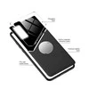 Mocco Lens Leather dėklas skirtas Apple iPhone 12 Pro Max, juodas
