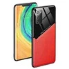 Mocco Lens Leather odinis galinės nugarėlės dėklas skirtas Xiaomi Mi 11 Raudonas