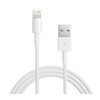 Mocco Lightning USB data and charging cable 1m Baltas