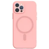 Mocco MagSilicone Soft Back Case Silikoninis dėklas for Apple iPhone 14 Plus Rožinė