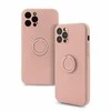Mocco Pastel Ring silikoninis dėklas skirtas Samsung Galaxy S22 Ultra 5G, rožinis