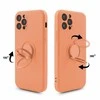 Mocco Pastel Ring silikoninis dėklas skirtas Samsung Galaxy S22 Plus 5G, oranžinis