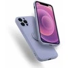 Mocco Pastel Ring silikoninis nugaros dėklas, skirtas Samsung Galaxy S21 FE 5G Violet