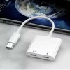Mocco RoGer JH-032 USB-C į 2x USB-C garso adapteris + įkrovimas