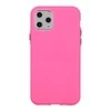 Mocco Soft Kreminis silikoninis dėklas skirtas Apple iPhone 12 Mini, rožinis