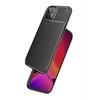 Mocco Trust Šarvuotas smūgiams atsparus anglies dėklas, skirtas Apple iPhone 13 Pro Juodas