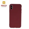 Mocco Ultra Slim Soft Matte 0.3 mm silikoninis dėklas skirtas Apple iPhone 11 Pro, tamsiai raudonas