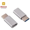 Mocco Universal Adapteris Micro USB to USB Type-C Connection Sidabrinis