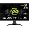 Monitorius MSI MAG 275QF 27 colių Rapid IPS WQHD 180Hz 300cd/m2 0,5ms 2xHDMI DP