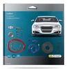 Automagnetola Automobilinis laidų komplektas 8AWG(8mm²) Nedis