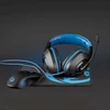 Nedis Gaming Combo Kit| 3 in 1| Ausinės Maus ir Mauspad| Blau Juodas