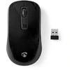Pelė Nedis MSWS105BK - Ambidextrous - Optinė - Bluetooth - 1600 DPI - Juodas