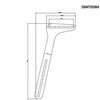 Laikiklis Nedis Soundbar Halterung Kompatibel su: Universal | Verbunden su dem TV | 15 kg | Fest | Stahl | Juodas