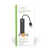 Nedis Šakotuvas USB 2.0, 4 prievadai, juodas