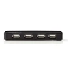 Nedis UHUBU2430BK USB šakotuvas 4 prievadų USB 2.0