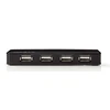 Nedis UHUBU2430BK USB Hub 4-Port USB 2.0