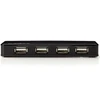 Nedis Šakotuvas USB 2.0 7 prievadų su maitinimo šaltiniu