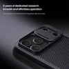 Nillkin CamShield PRO dėklas skirtas Apple iPhone 17 Pro Max juodos spalvos