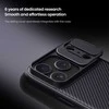 Nillkin CamShield PRO dėklas skirtas Apple iPhone 17 Pro juodos spalvos