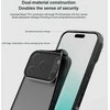 Nillkin CamShield Prop dėklas skirtas Apple iPhone 17 Pro skaidrus juodos spalvos