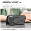 Nillkin CamShield Prop Magnetic dėklas skirtas Apple iPhone 17 Pro skaidrus juodos spalvos
