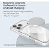 Nillkin Nature TPU Pro Magnetic dėklas suderinamas su MagSafe skirtas Apple iPhone 17 Pro Max – Translucent juodos spalvos