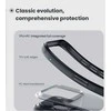 Nillkin Super Frosted PRO Back dėklas skirtas Apple iPhone 17 Pro Max skaidrus juodos spalvos