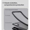 Nillkin Super Frosted PRO Back dėklas skirtas Apple Apple iPhone 17 skaidrus juodos spalvos
