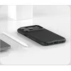 Nillkin Super Frosted PRO Back dėklas skirtas Apple iPhone 17 Pro juodos spalvos