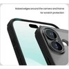 Nillkin Super Frosted PRO Back dėklas skirtas Apple Apple iPhone 17 skaidrus juodos spalvos