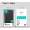 Nillkin Super Frosted PRO Back dėklas skirtas Apple iPhone 17 juodos spalvos