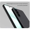 Nillkin Super Frosted PRO Magnetic Back dėklas skirtas Samsung Galaxy S25 FE juodos spalvos