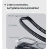 Nillkin Super Frosted Shield Pro Magnetic Dėklas suderinamas su MagSafe skirtas Apple iPhone 17 Pro Max – Translucent juodos spalvos