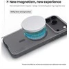Nillkin Super Frosted Shield Pro Magnetic Dėklas suderinamas su MagSafe skirtas Apple iPhone 17 Pro Max – Translucent juodos spalvos