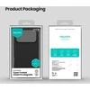 Nillkin Super Frosted PRO Magnetic Back dėklas skirtas Apple iPhone 17 Pro juodos spalvos
